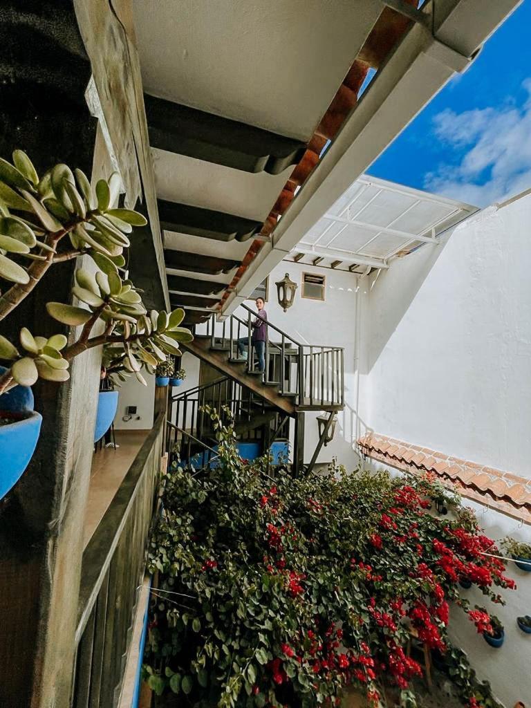 Hotel Verona Villa De Leyva Bagian luar foto