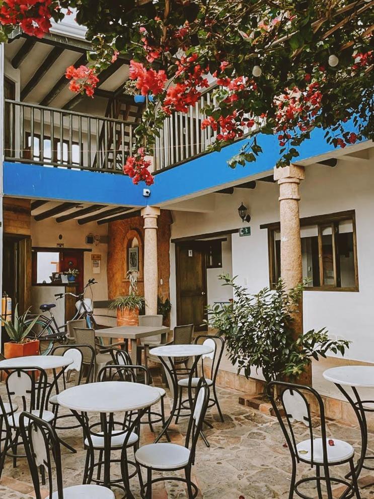Hotel Verona Villa De Leyva Bagian luar foto