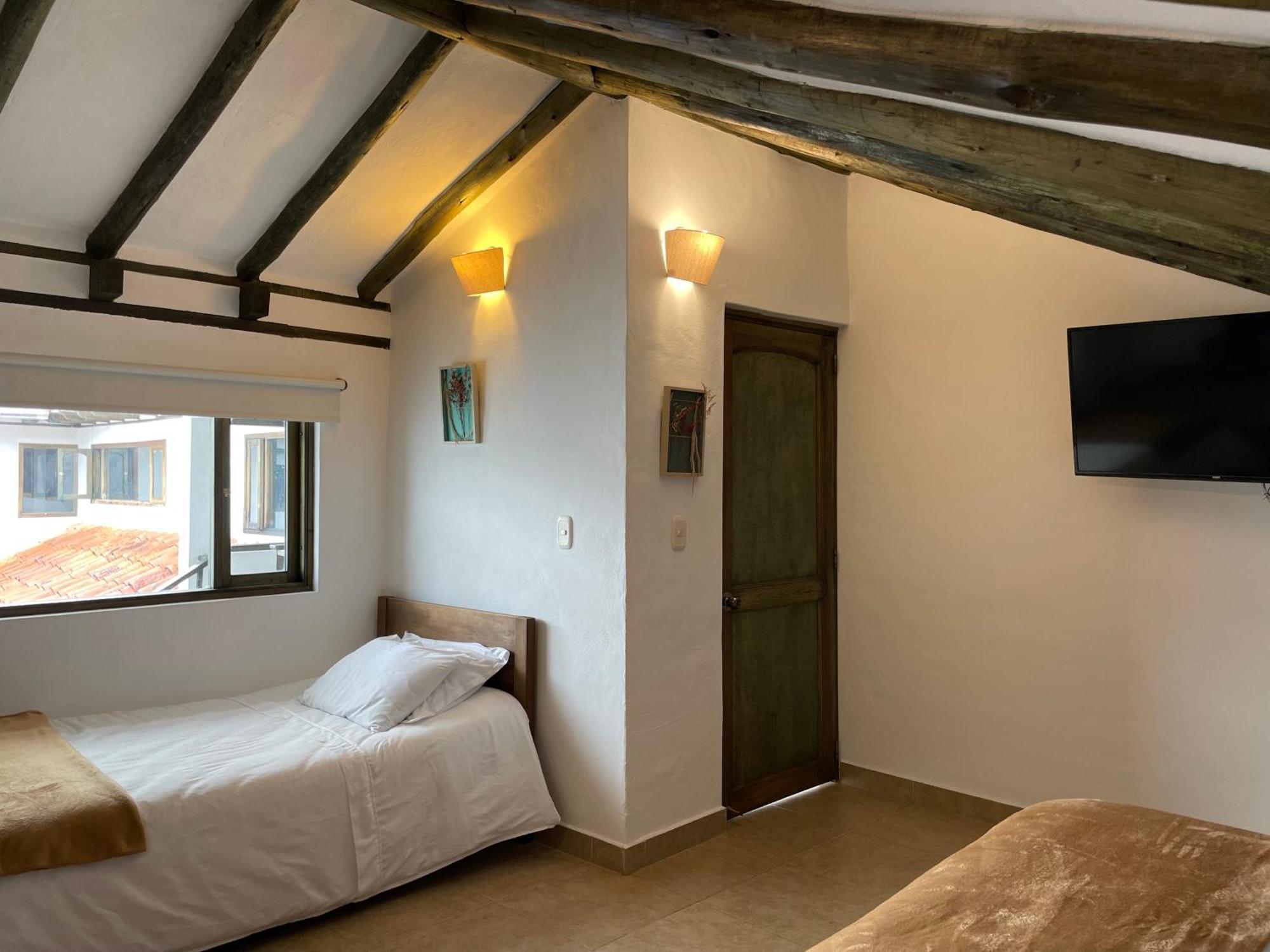 Hotel Verona Villa De Leyva Bagian luar foto